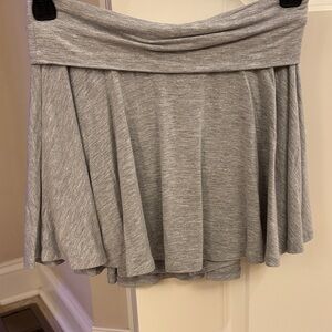 Jersey foldover waist Skirt